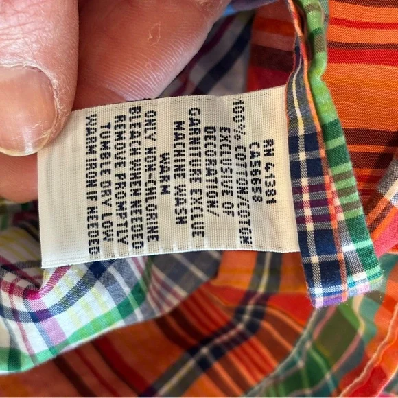 Ralph Lauren Multicolor Plaid Button Down Shirt - Picture 4 of 4